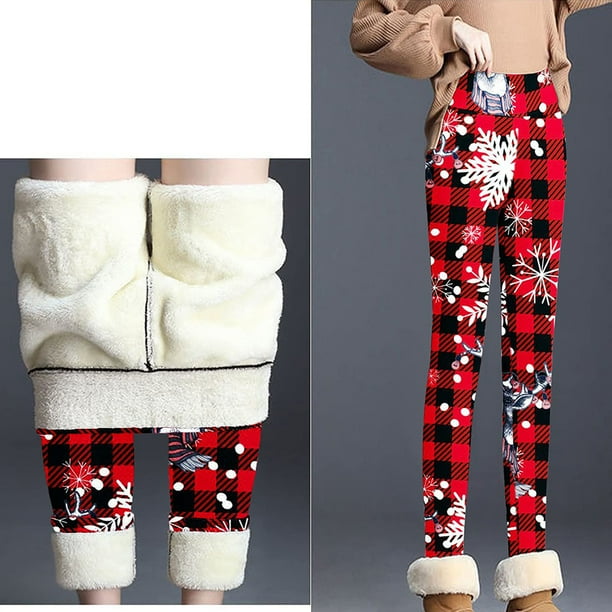 Butterfly Black,3X-Large Fleece Lined Leggings Women Winter Super Thick Sherpa Cashmere Warm Pants Girl Tights Tummy Control High Waist Slim